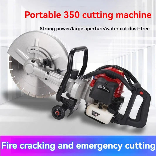 Cutting Machine Fire Fighting Toothless Saw High Power Mixed Soil Road Grooving