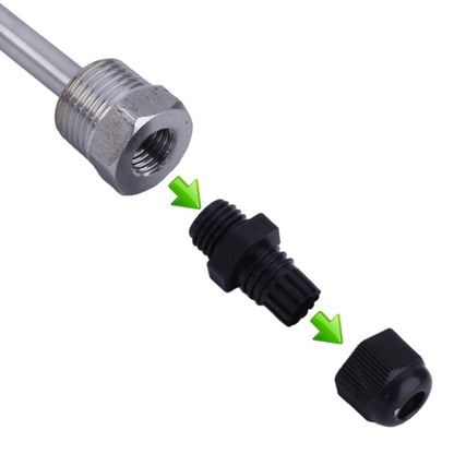 ya 26 1/2Inch Stainless Steels Immersions Sleeve For 300mm Diving Temperature Sensors
