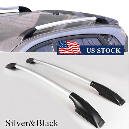 ya 5 8.7 1.3-meter roof luggage rack side rail f for Ram e aluminum black+silver - USA