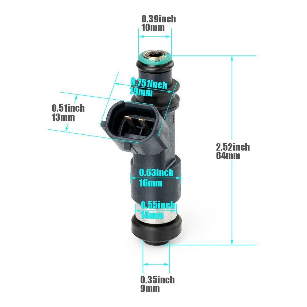 ya 5 8.7 Fuel Injector for Polaris Sports for MAN 2006-2014 EFI 06-2013 Ranger 500 EFI 3089893