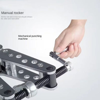 ya 26 300Kn Manual Mechanical Punching Machine Angle Steel Puncher Iron Tower