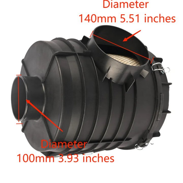 ya 5 8.7 Air Cleaner Filter Box for Isuzu NQR NRR 5.2L 08-10 NPR NPRHD 5.2&6L 08-18