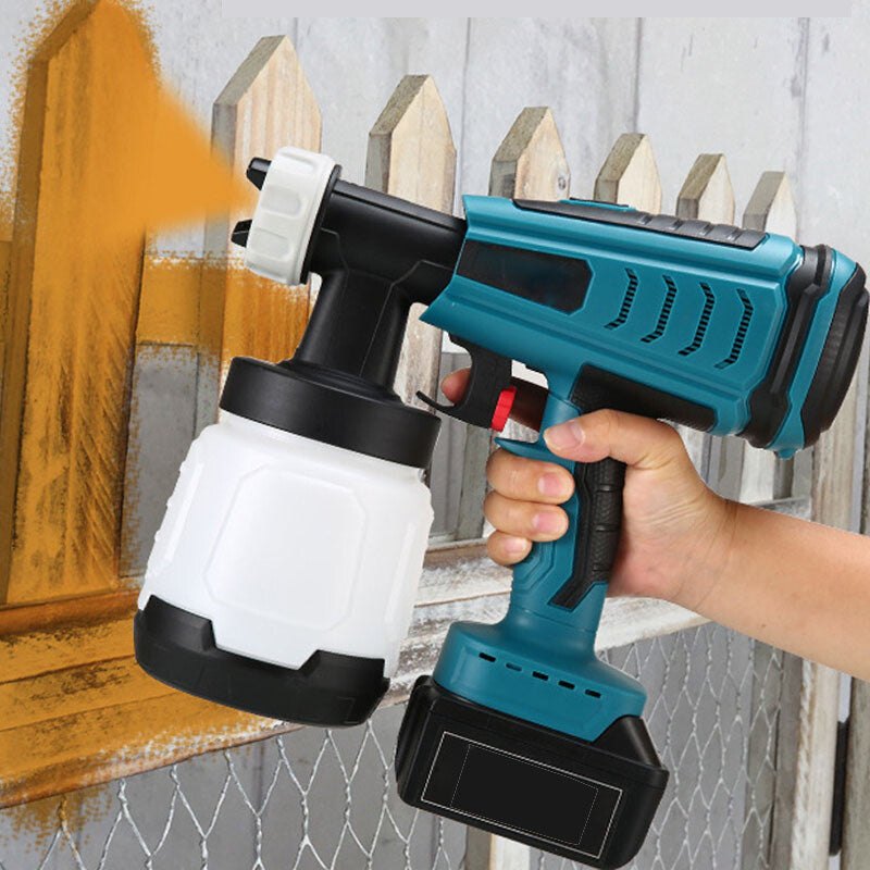 ya 26 18V Cordless Paint Spray High Pressure Paint Sprayer 4000mAh Battery+Charger