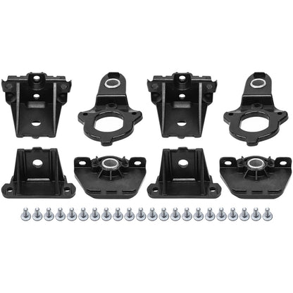 ya 5 8.7 2Pcs Front Headlight Bracket Repair Kit For 2016-19 7 Series G11 G12 Replacement