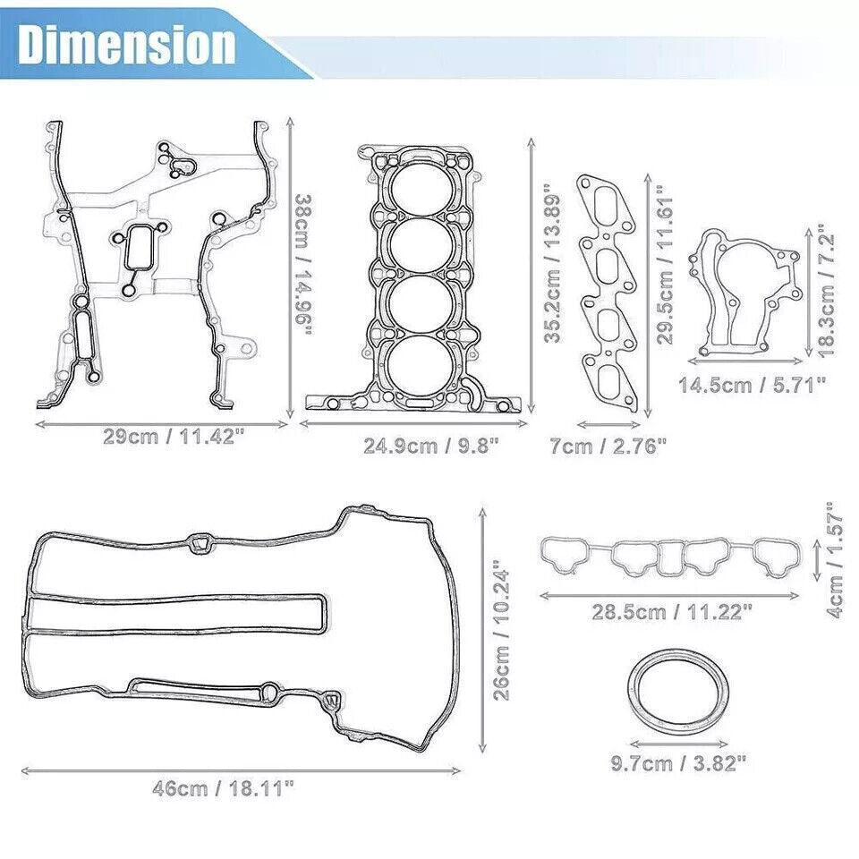ya 11 6.9 1.4L Turbo Engine Rebuild Kits for Buick for Chevrolet for Cruze Sonic Encore Trax New