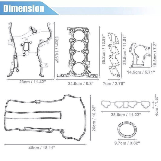 ya 11 6.9 1.4L Turbo Engine Rebuild Kits for Buick for Chevrolet for Cruze Sonic Encore Trax New