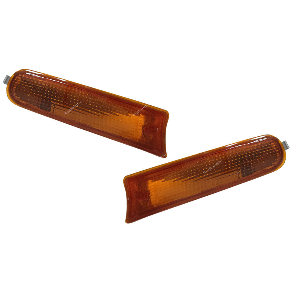 ya 13 5.27.2 Pair Front Bumper Fog Light Lamp Housing Cover Right+Left for Toyota RAV4 Yellow