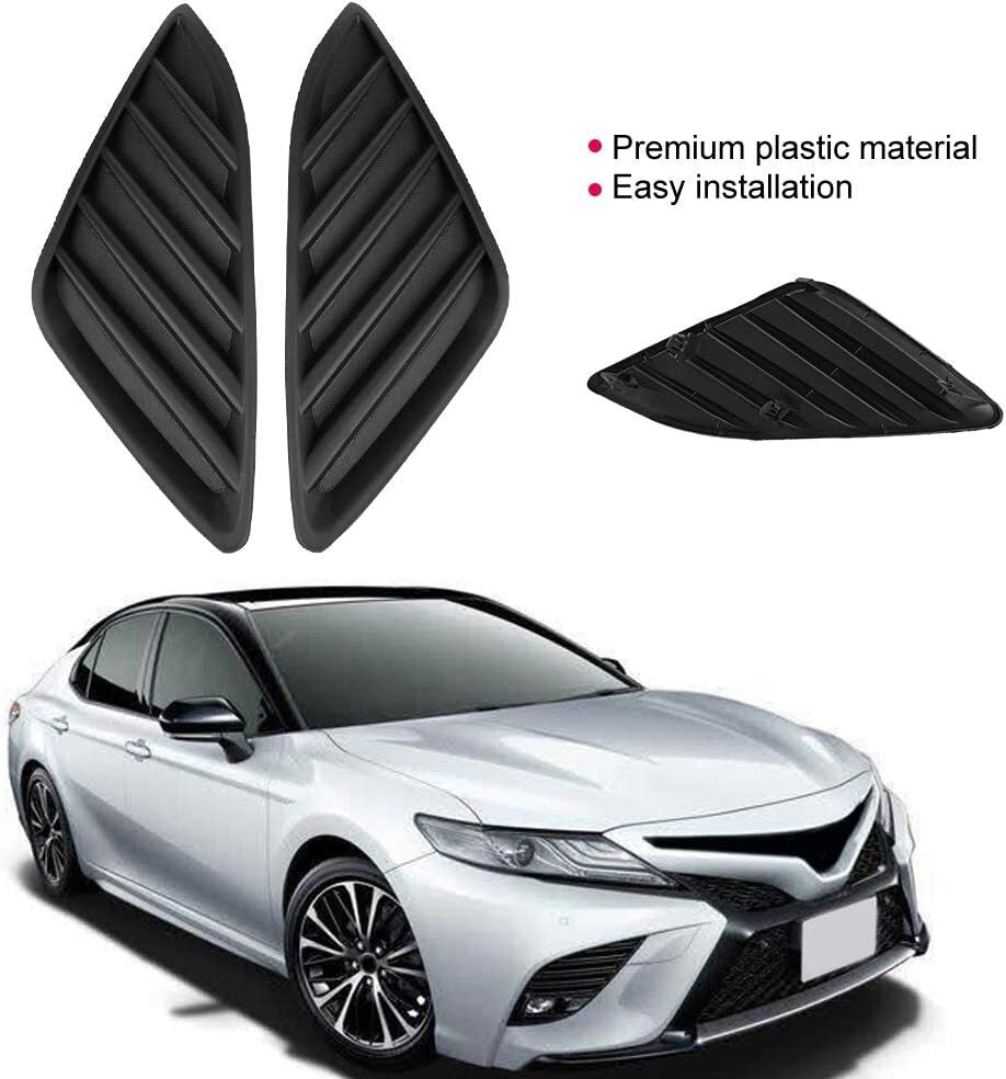 ya 1 8.5.1 Pair for Camry 2012-2014 Left & Right Fog Light Covers Bumper Bezel Cover