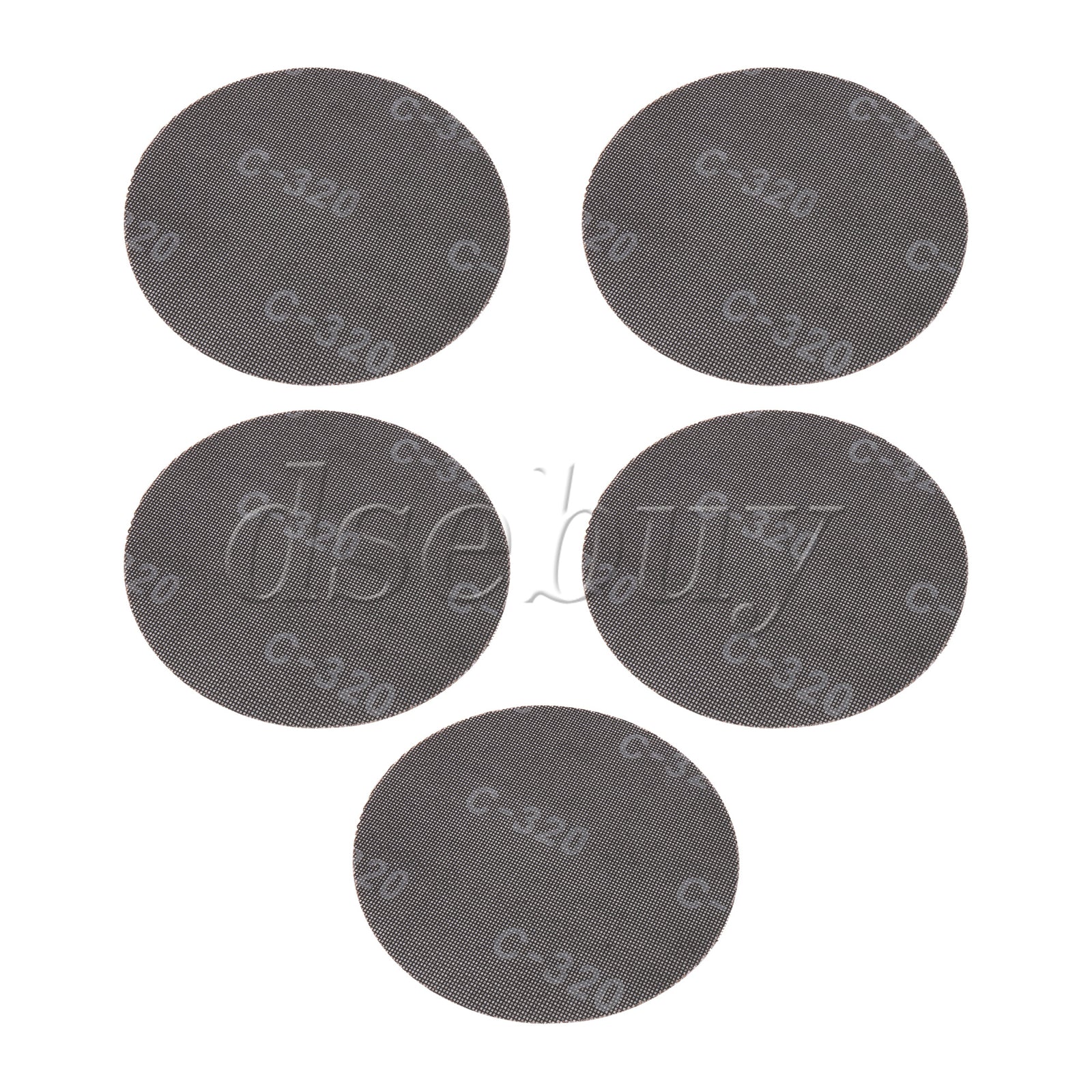 ya 14 5 Pieces Sanding Discs Hook Loop Mesh Sandpaper 9inch 320 Grit for Jade Metal