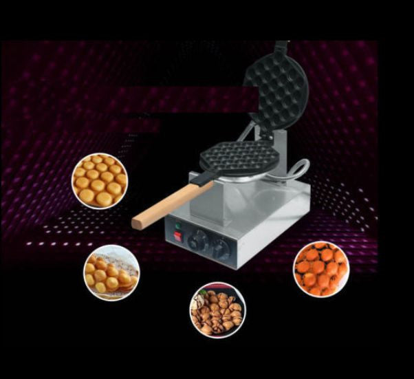 ya 25 Great Stainless Steel Electric Egg cake oven QQ Egg Waffle Maker machine T