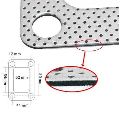 ya 5 8.7 For T3/T4 T35 T38 GT35 Turbocharged Intake Manifold Gasket Graphite Aluminum
