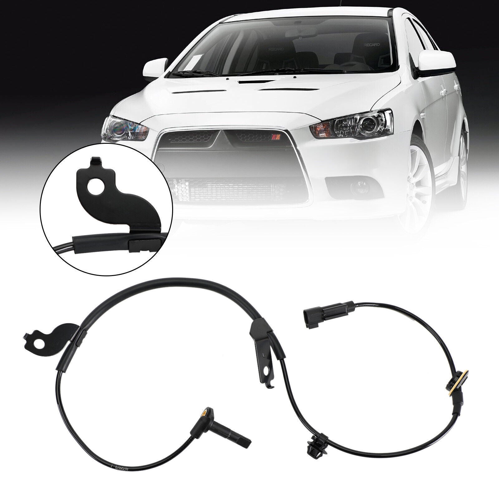 ya 1 8.12 baidi Front Left ABS Wheel Speed Sensor 4670A575 For Lancer 2008-2011