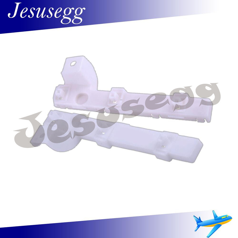 ya 27 6.18.2 Pair Front Bumper Bracket Clip White for Mitsubishi Lancer Except EVO 2008-2017
