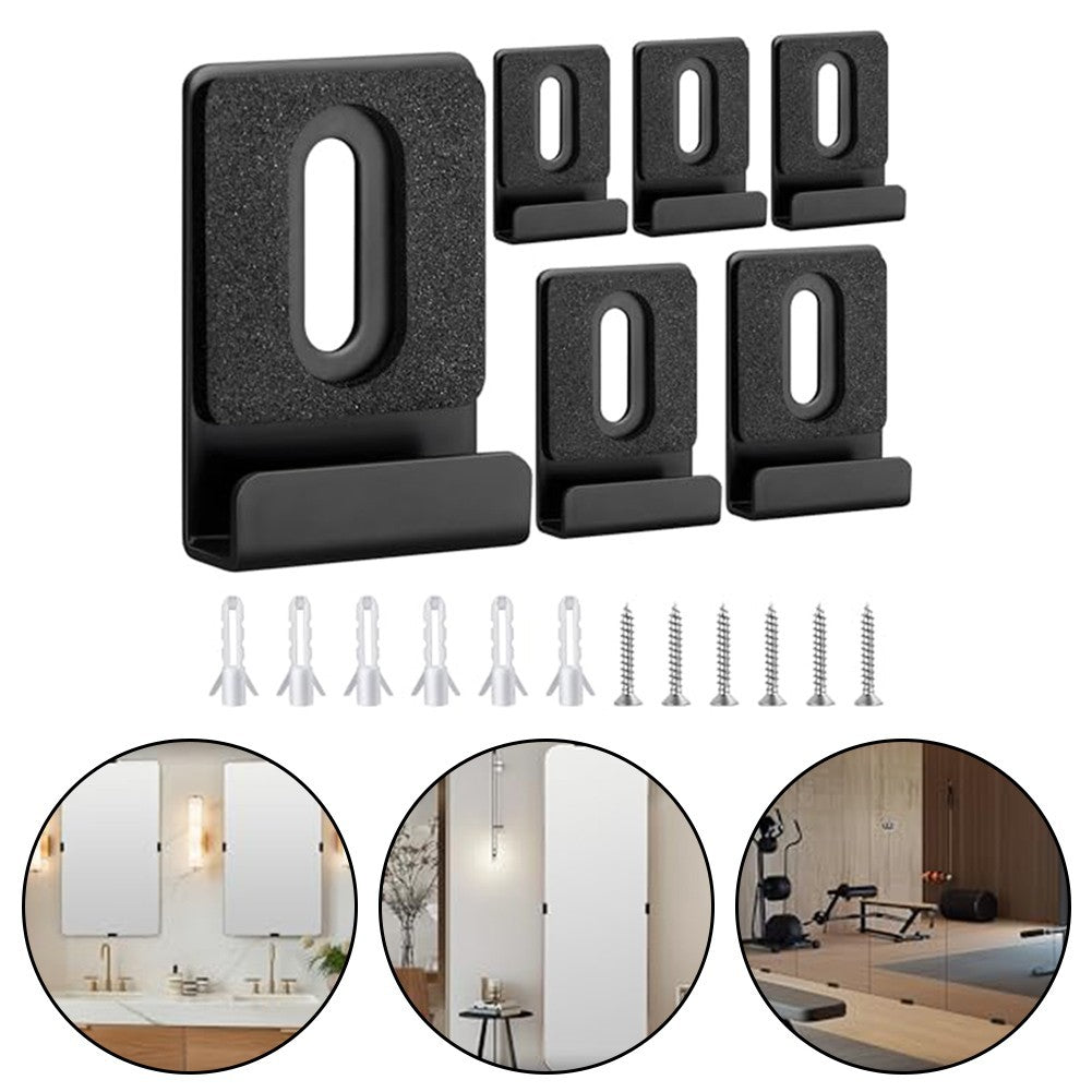 ya 26 Mirror Hook Clips Metal Mirror Clips Strong Load-ing Easy Installation