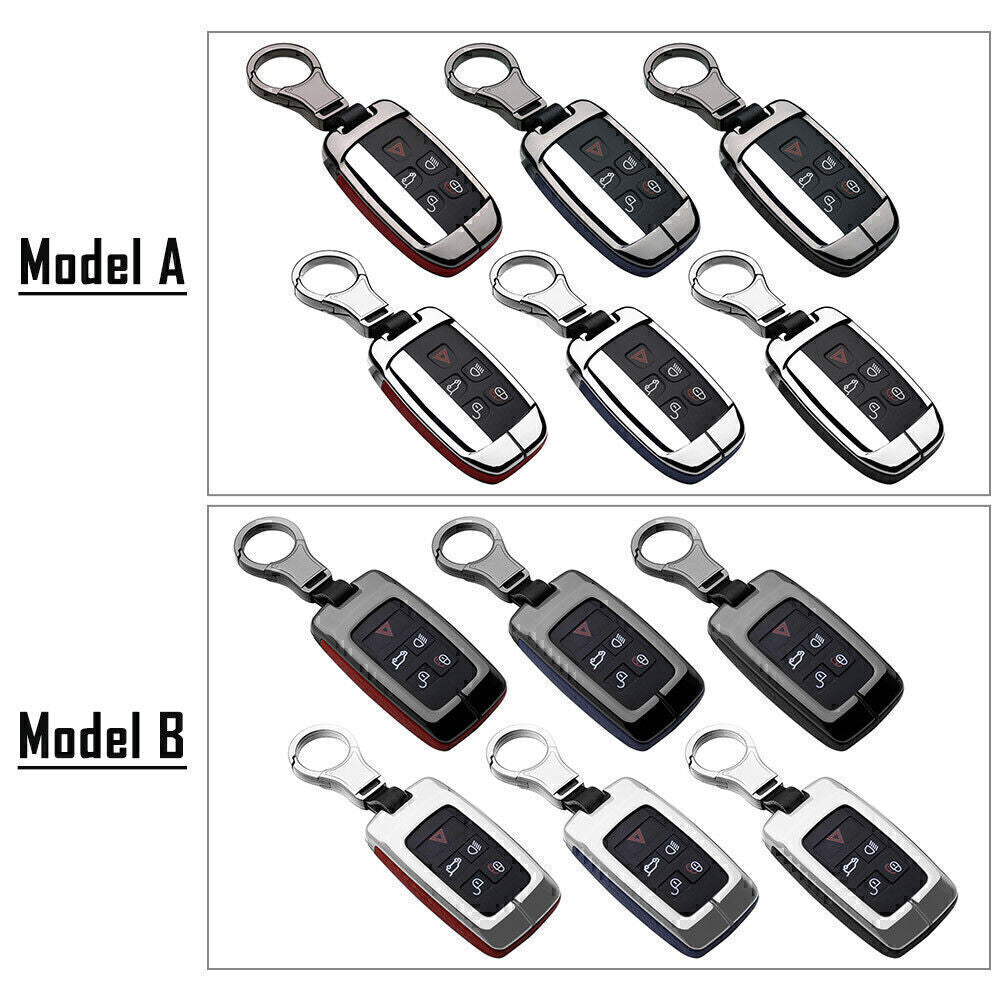 ya 5 8.7 for Land Rover Discovery for Range for Rover / for Jaguar Leather Key Fob Case Cover Shell