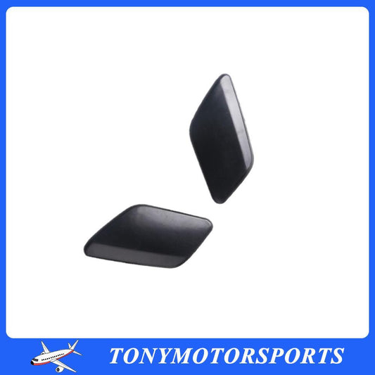 ya 27 6.18 2Pcs Bumper Headlamp Washer Cover Lid Front RH & LH Fit For 2011-2013 for VOLVO S60