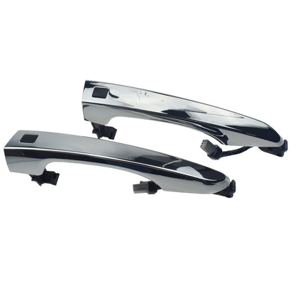 ya 5 8.7 Chrome Driver & Passenger Side Door for Smart Key Handles Front for Hyundai for Tucson
