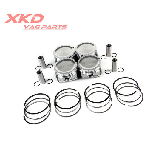 ya 3 6.25.2 4x AWM AWP Piston & Ring for Audi for A4 A3 for VW Beetle for Golf GTI for JETTA for Passat 1.8T