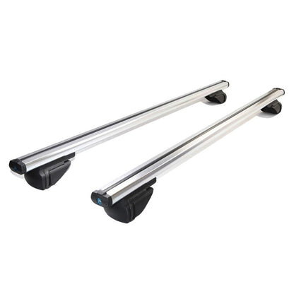ya 5 8.7 SUV Aluminum 48 Cross Bar Top Luggage Adjustable Roof Rack Cargo Rail 175 lbs