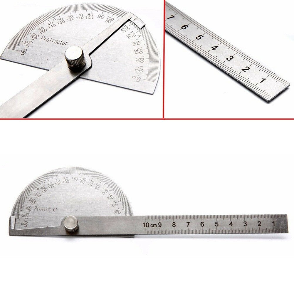 ya 14 CNC 0-180 Rotary Angle Finder Machinist Ruler Protractors SAE Protractor