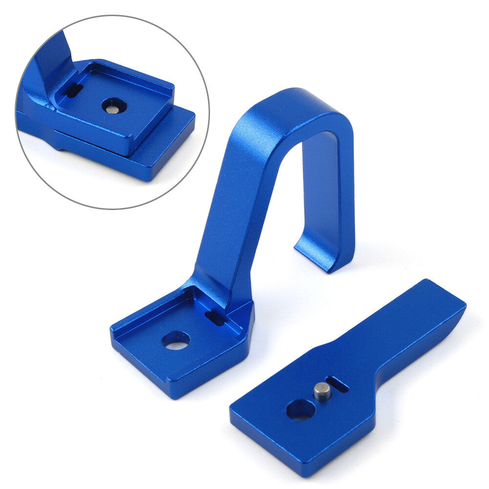 ya 4 6.17.2 Front Brake Cable Clamp Line Guide Blue for Yamaha YZ125 YZ250 YZ250F YZ80 85