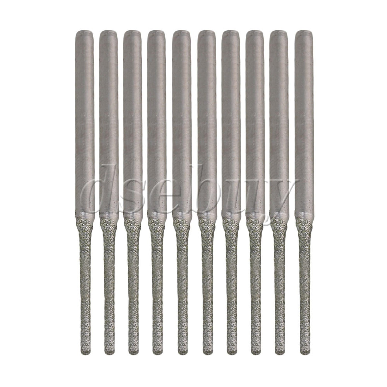 ya 25 10 Pcs 1.2mm Diamond Coated Hole Drill Glass Ceramic Granite Marble Extended