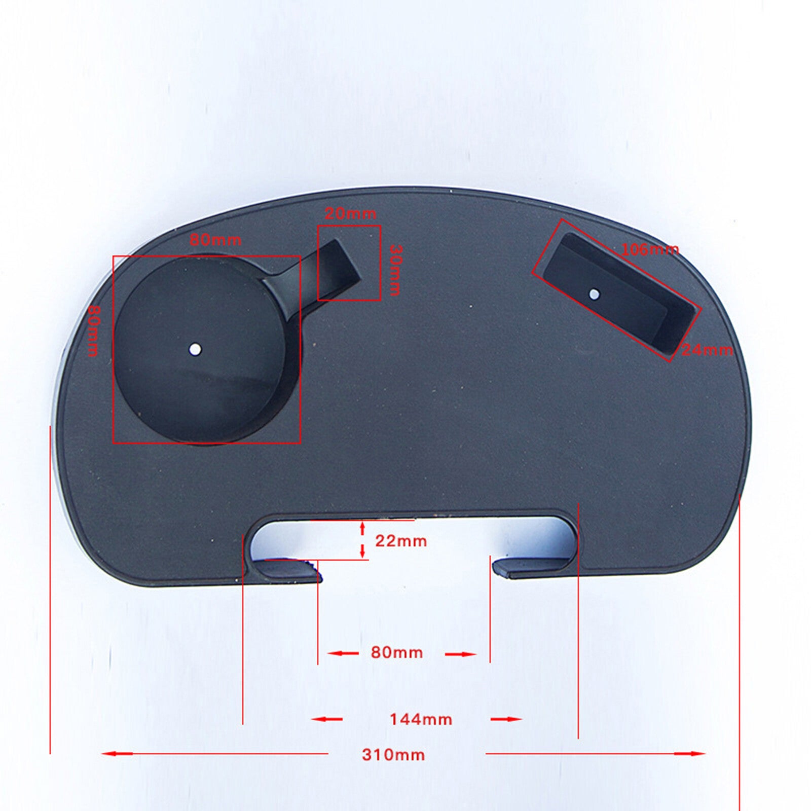 ya 14 Clip On Side Table Chair Tray For Garden Beach lining Sun Lo/Camping