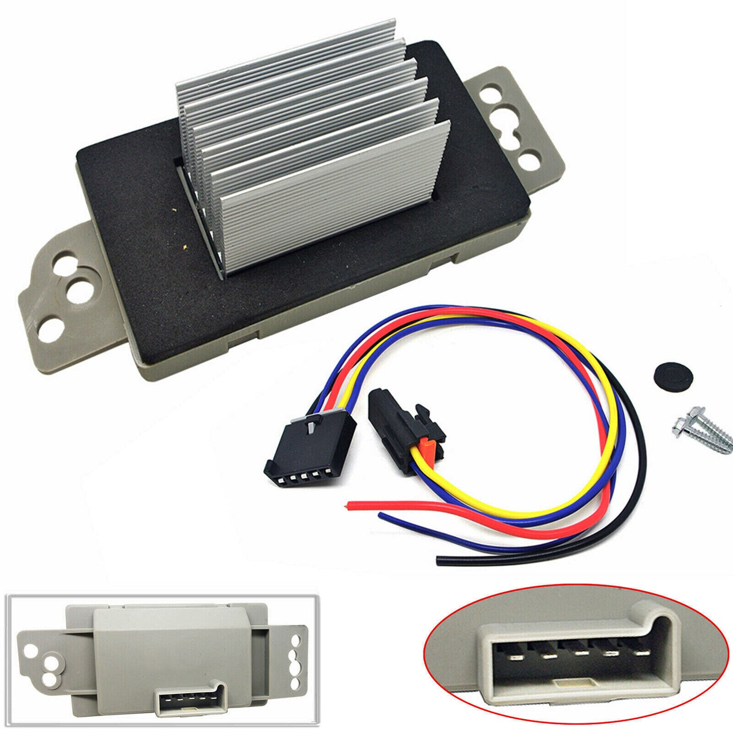 ya 1 8.5.1 For 2003 - 06 for Avalanche 1500 2500 Ssr Tahoe A/C Heater Blower Motor Resistor 