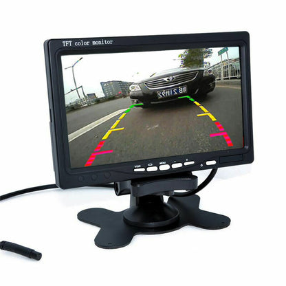 ya 5 8.7 7 TFT LCD Color CCD Mirror Monitor for Car Reverse Rear View Backup Camera DVD