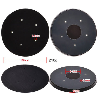 ya 14 8Inch 5Hole Grinding Disc Short Hook-and-Loop Polishing Disc for Dy brade 58411