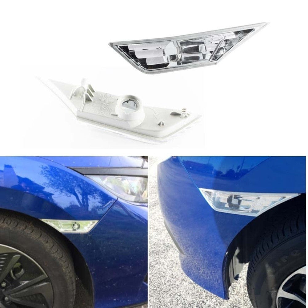 ya 15 10.20 Energy Efficient Blackened LED Signal Light for For Civic 2016 2017