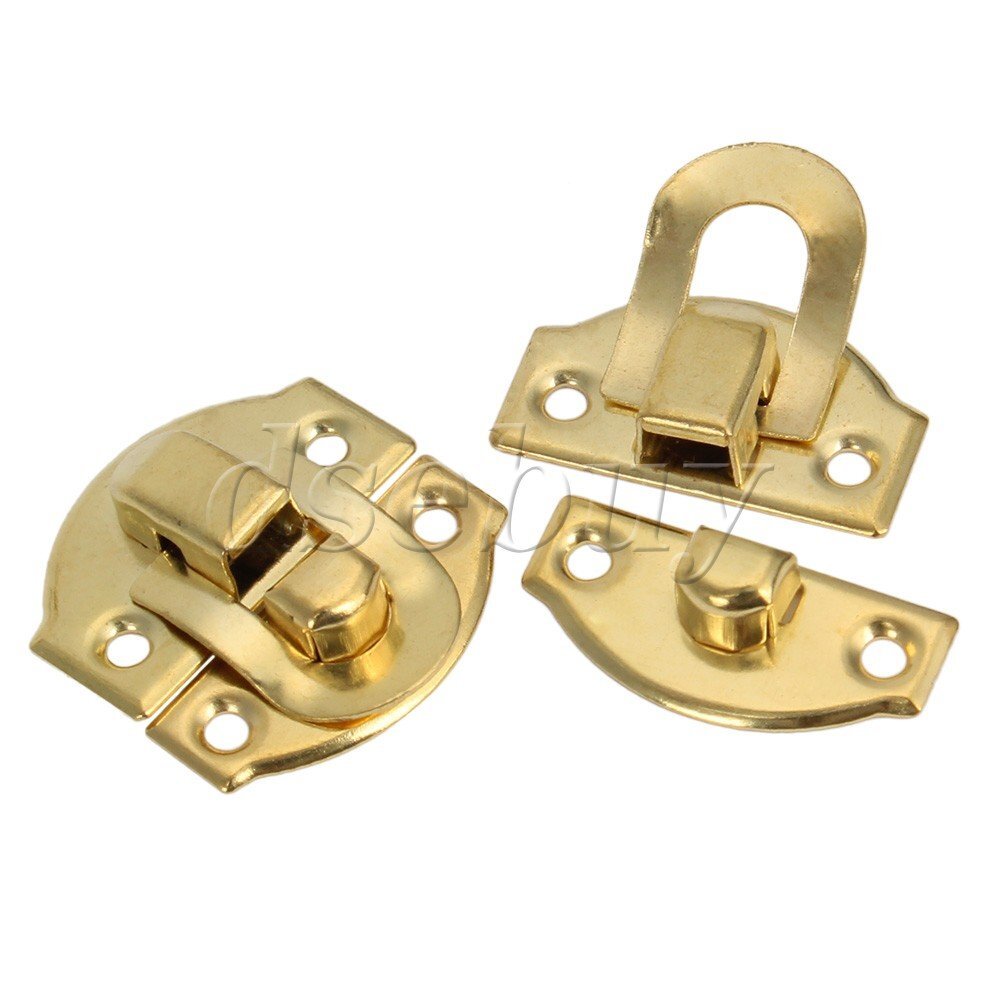 ya 14 20PCS Padlock Hasp Buckle Shackle Lock A011 for Cabinets Drawers