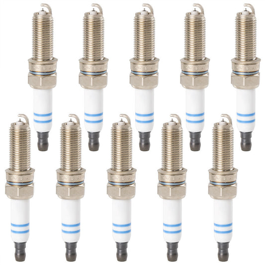 ya 2 6.27 10pcs 004159180326 YR7MPP33 Platinum Spark Plugs for Mercedes-benz