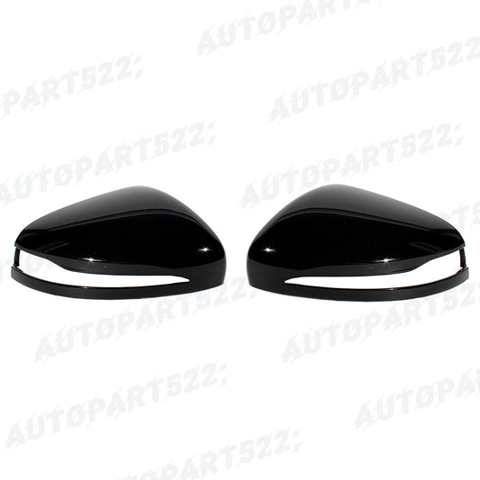 ya 7 6.10 for Mercedes-benz X167 W167 W464 2019-2023 Pair Side Black Mirror Cover Cap