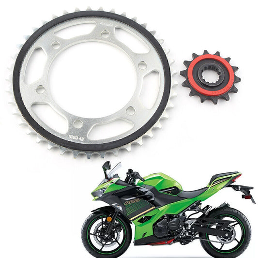 ya 2 6.26.2 14T Rubber Cushioned Front Sprocket Rear Sprocket 41T for Kawasaki 400 2018