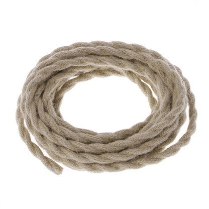 ya 14 5 Meters 2x0.75 Vintage Rope Twisted Electric Wire Retro DIY Hemp Braided Electr