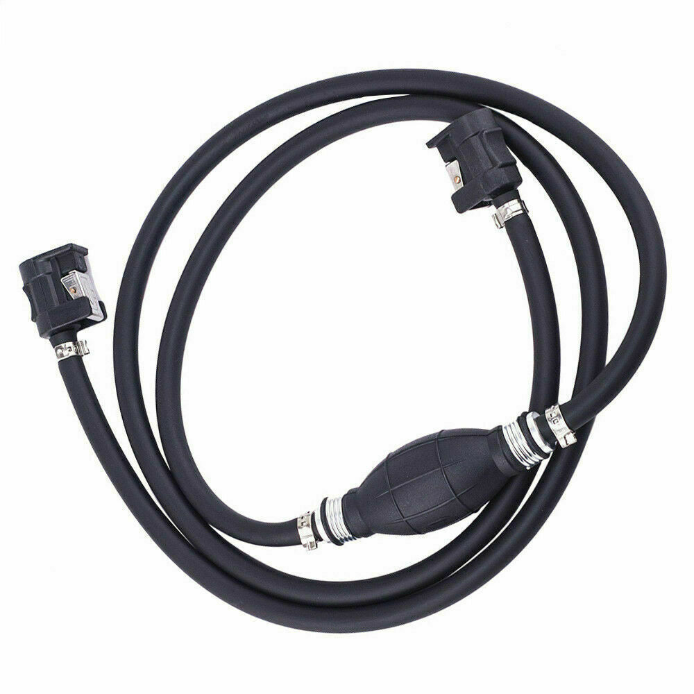 ya 3 6.25 8mm Fuel Line Gas Hose Primer Bulb Outboard Motor Tank Connector for Yamaha