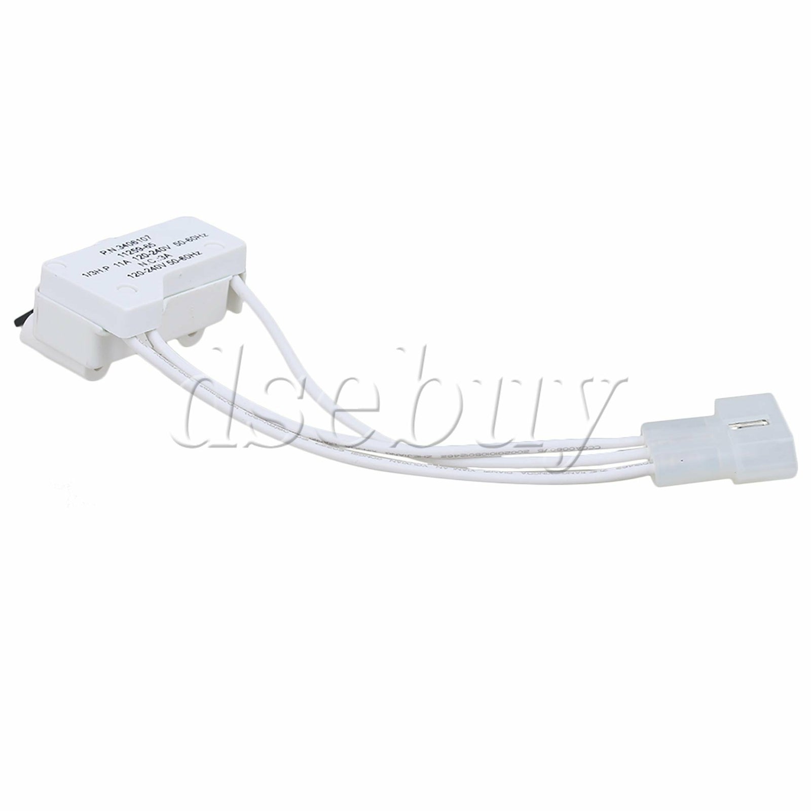 ya 26 2 Pieces Dryer Door Switch Assembly 3406107 Replacement for 3406101