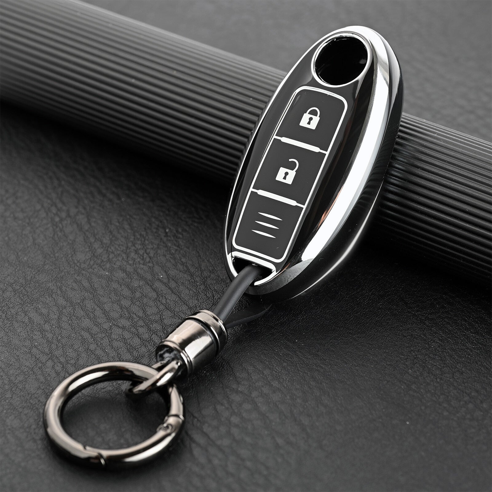 ya 5 8.7 TPU Car Key Case Fob for Nissan Qashqai Pulsar March 370Z Micra Juke Note Tiida