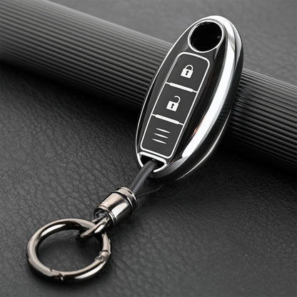 ya 5 8.7 TPU Car Key Case Fob for Nissan Qashqai Pulsar March 370Z Micra Juke Note Tiida