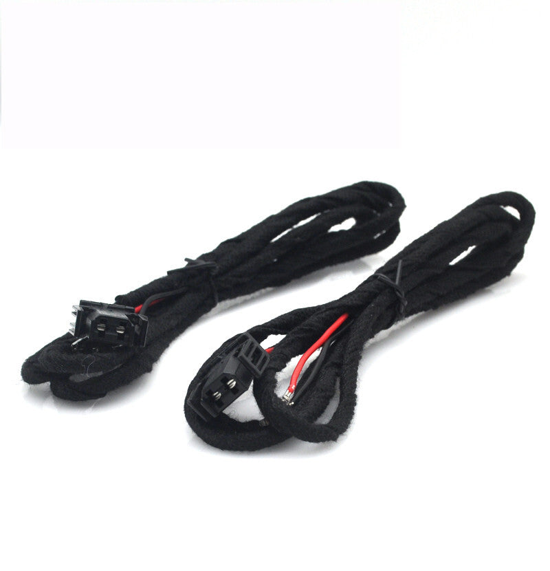 ya 5 8.7 2x Retrofit Door waring light Cable harness for Audi A4 B8 A6 A3 8p 8v q7 A7 q7