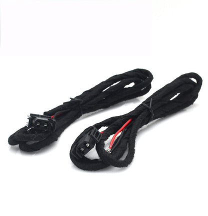 ya 5 8.7 2x Retrofit Door waring light Cable harness for Audi A4 B8 A6 A3 8p 8v q7 A7 q7