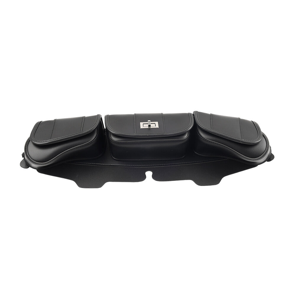 ya 12 5.21 3 Pocket Windshield Bag for Harley Electra Glide FLHTC Street Glide FLHX 96-13