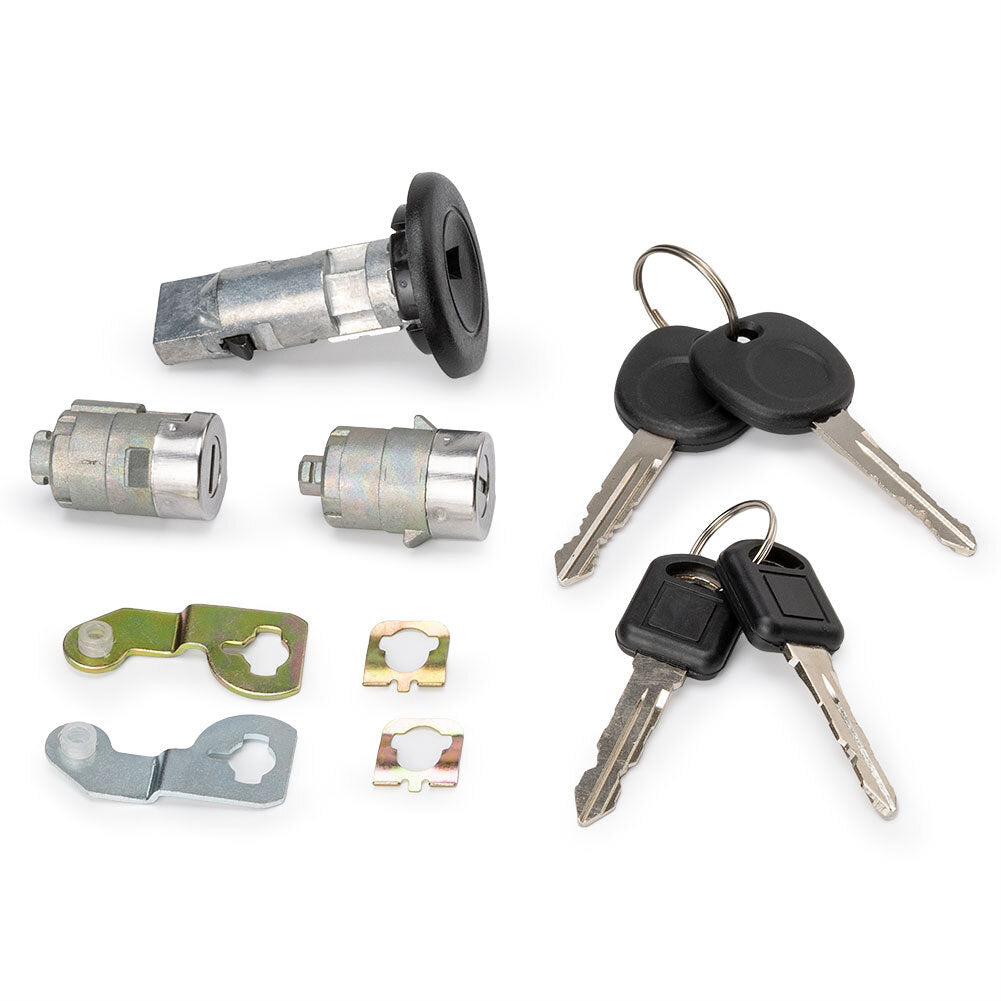 ya 1 8.5.4 Fit for GMC H2 Ignition Switch & Front Door Lock Cylinders with 2 Keys