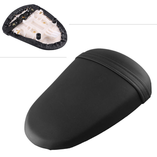 ya 2 6.27 Pillion Rear Passenger Back for SEAT Cushion Fit for Suzuki GSXR1000 2007 2008 K7 Black