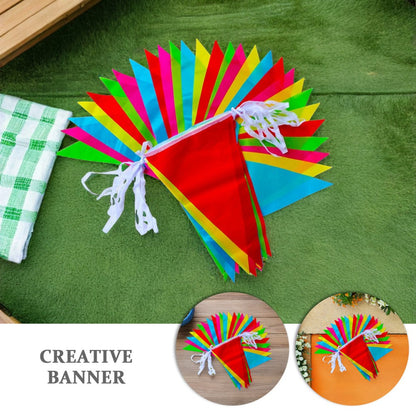ya 25 Party Pendant Banner Holiday Bunting String Celebration Colorful
