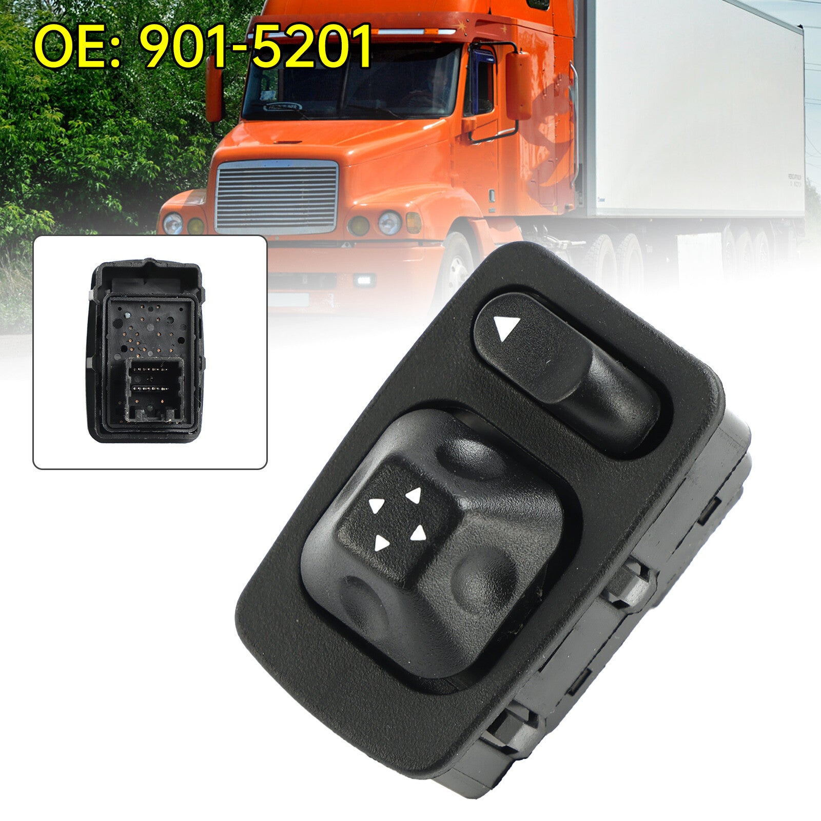 ya 1 8.5.1 Power Mirror Switch for Freightliner FLC Century 03-09 34103PF 901-5201