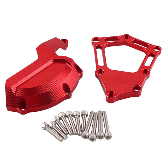 ya 3 6.23 for BMW S1000R/RR 2009-2014 Motor Aluminum Stator Engine Crank Case Cover Red
