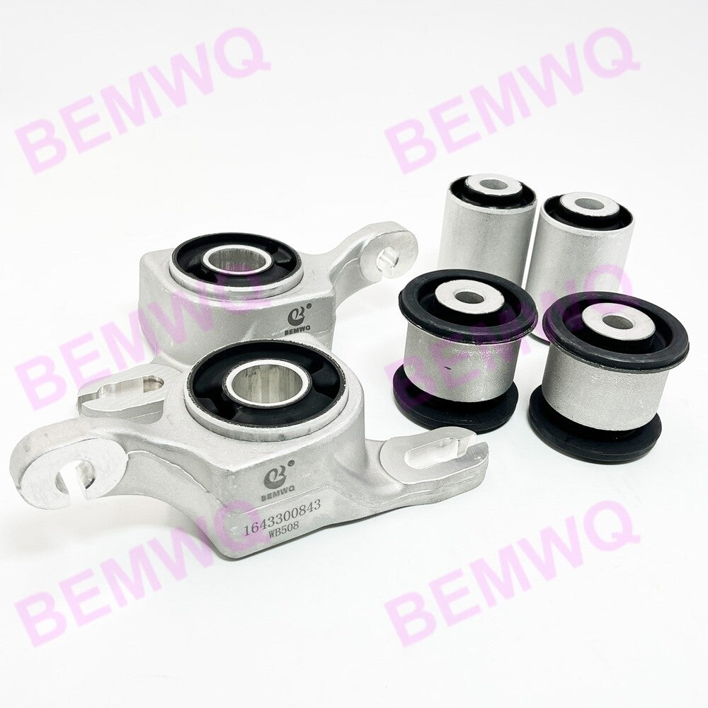 ya 11 10.28 6-piece front lower control arm bushing set 1643300743 for Mercedes W164 X1
