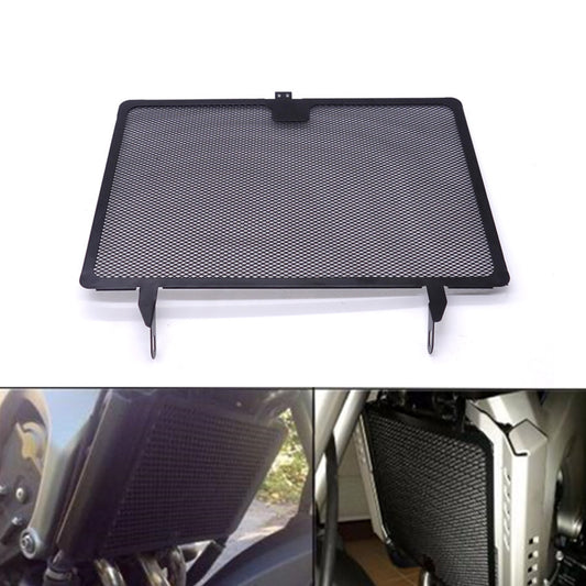 ya 1 7.8 Black Radiator Grille Guard Cover Protector for Yamaha FZ09 MT09 2013-2017